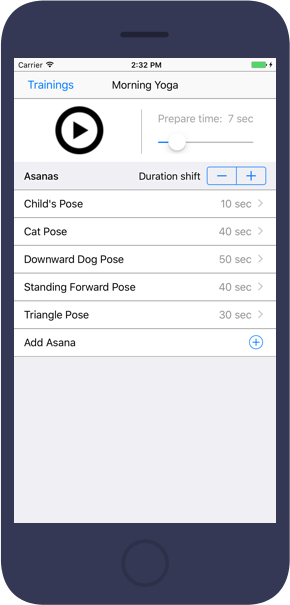 Yoga Timer screenshot